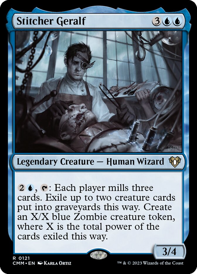 Stitcher Geralf, Commander Masters · 0121