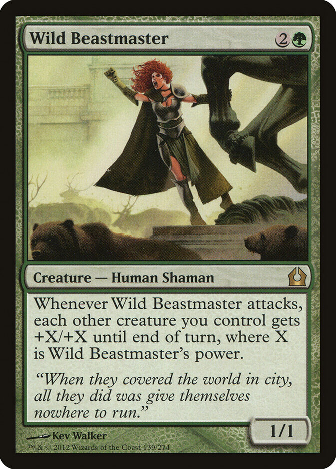 Wild Beastmaster, Return to Ravnica · 139/274