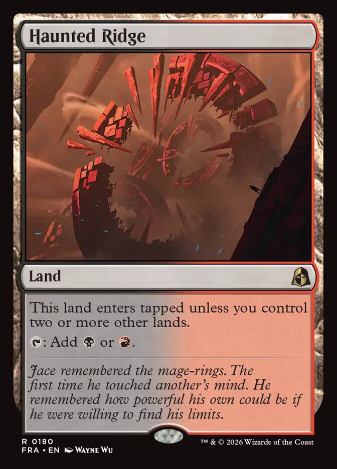 Haunted Ridge, Reality Fracture · 0180