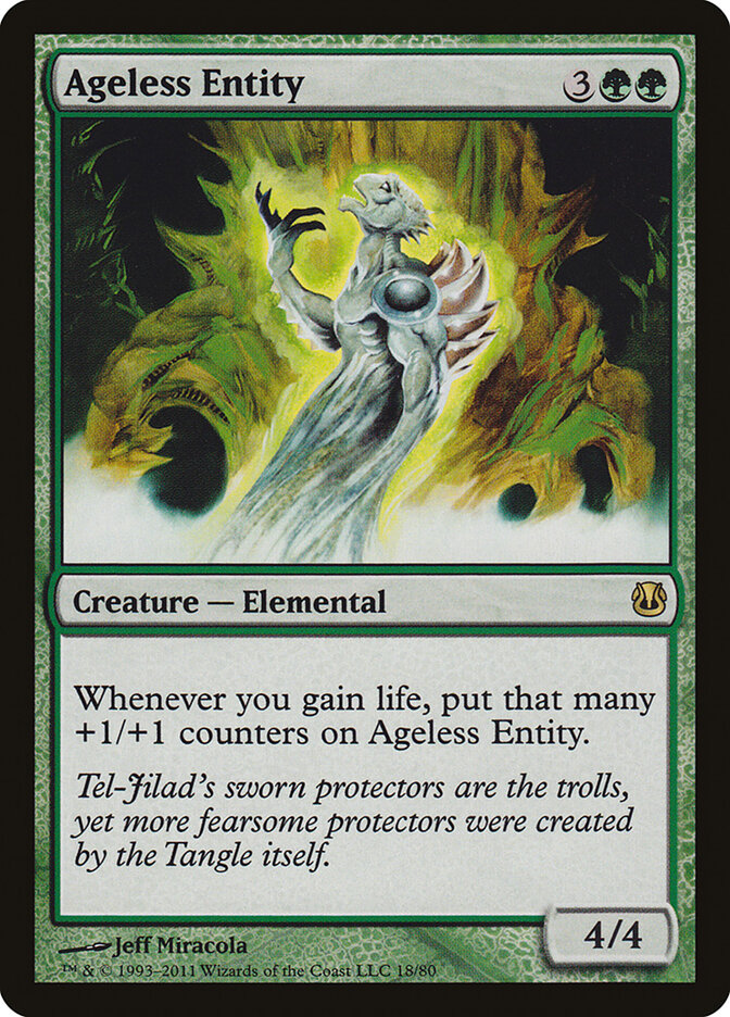 Ageless Entity, Duel Decks: Ajani vs. Nicol Bolas · 18/80