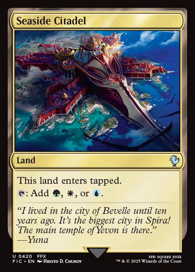 Seaside Citadel, Final Fantasy Commander · 0420