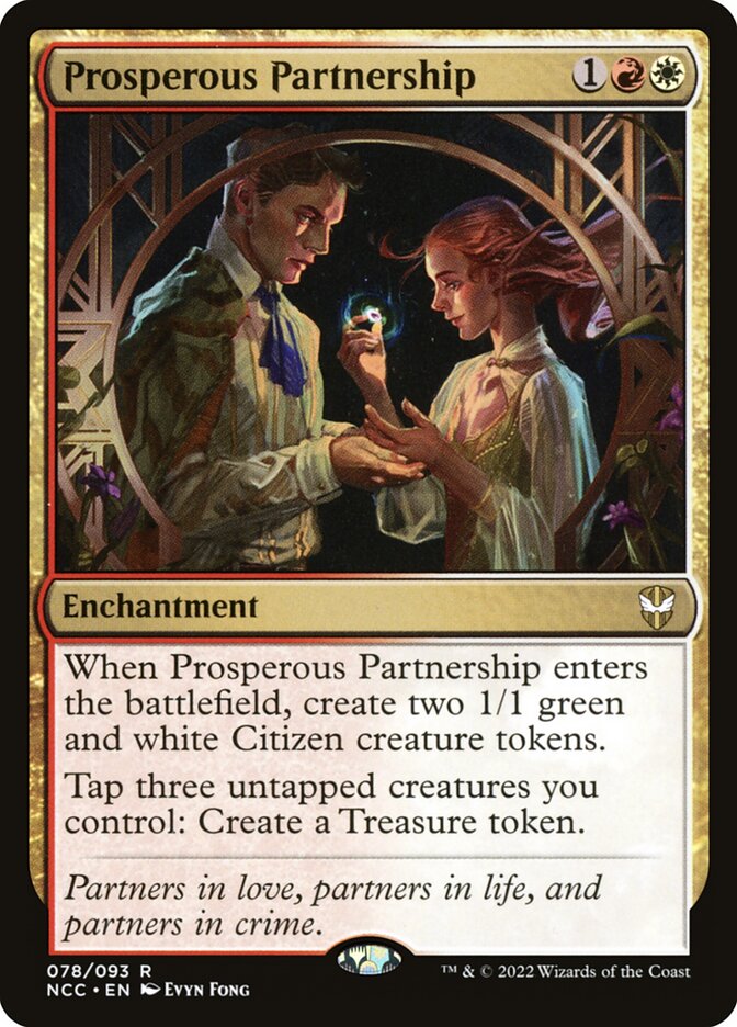 Prosperous Partnership, New Capenna Commander · 078/093