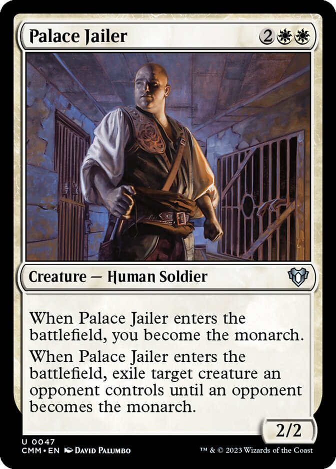 Palace Jailer, Commander Masters · 0047