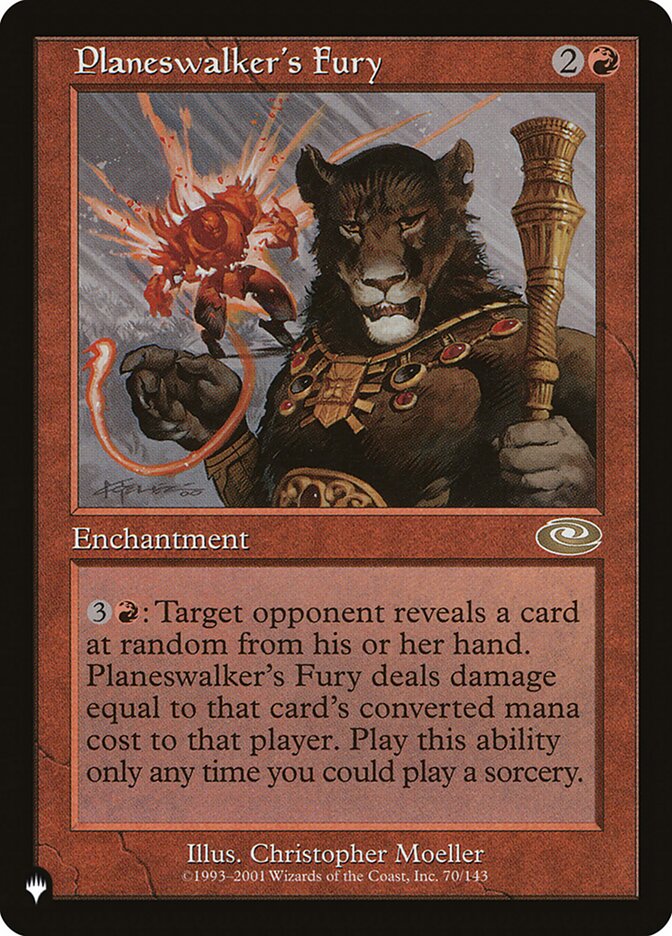 Planeswalker's Fury, The List · pls-70