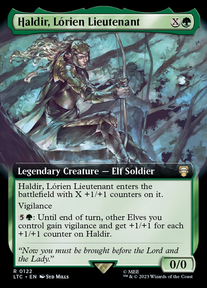 Haldir, Lórien Lieutenant, Tales of Middle-earth Commander · 0122