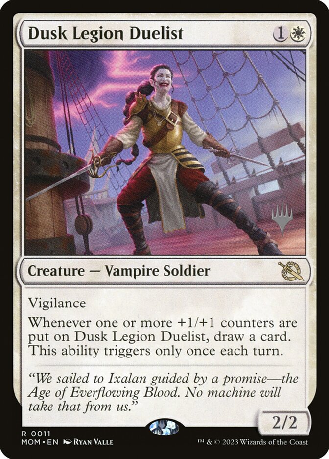 Dusk Legion Duelist, March of the Machine Promos · 0011
