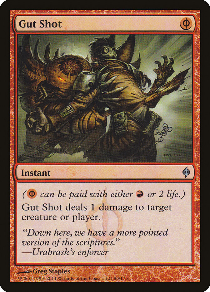 Gut Shot, New Phyrexia · 86/175