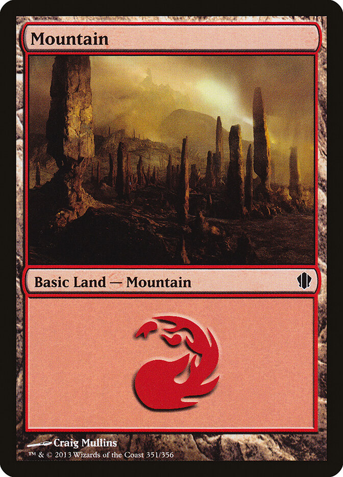 Mountain, Commander 2013 · 351/356
