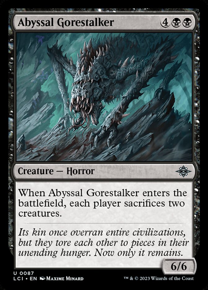 Abyssal Gorestalker, The Lost Caverns of Ixalan · 0087
