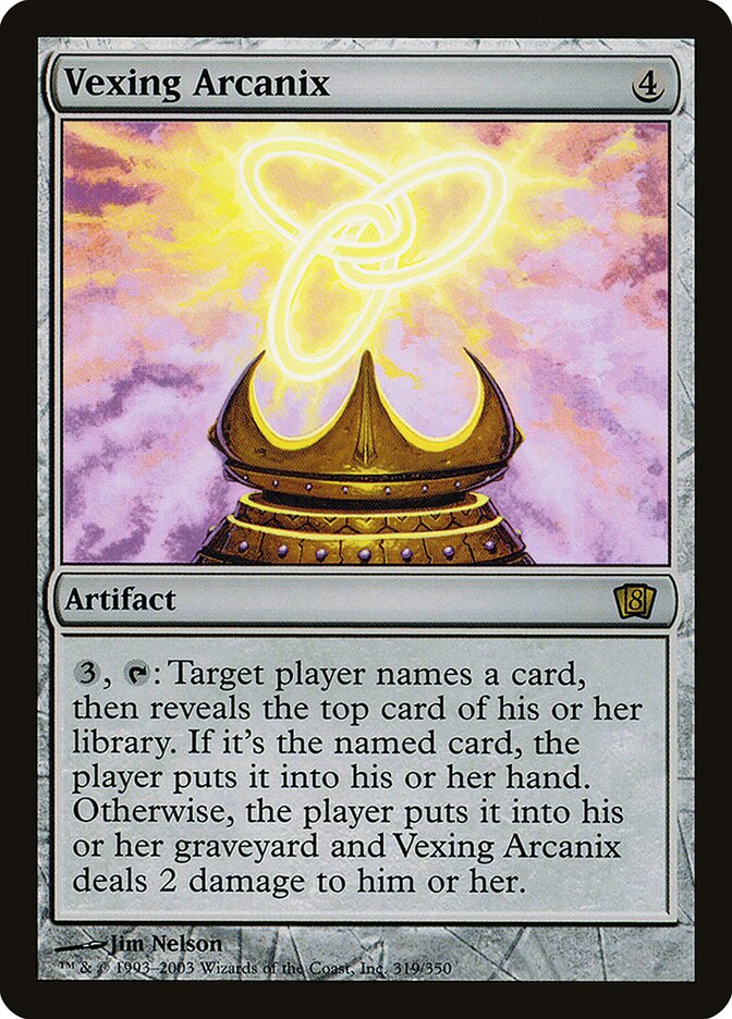 Vexing Arcanix, Eighth Edition · 319-star
