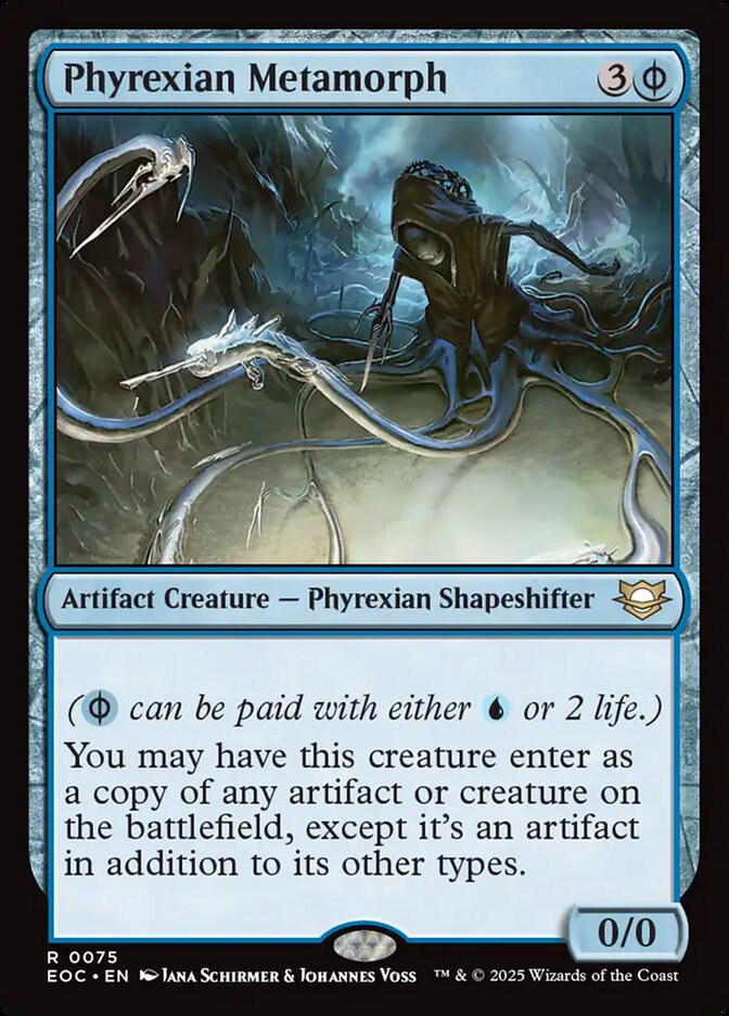 Phyrexian Metamorph, Edge of Eternities Commander · 0075