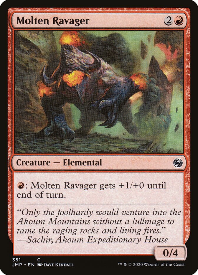 Molten Ravager, Jumpstart · 351