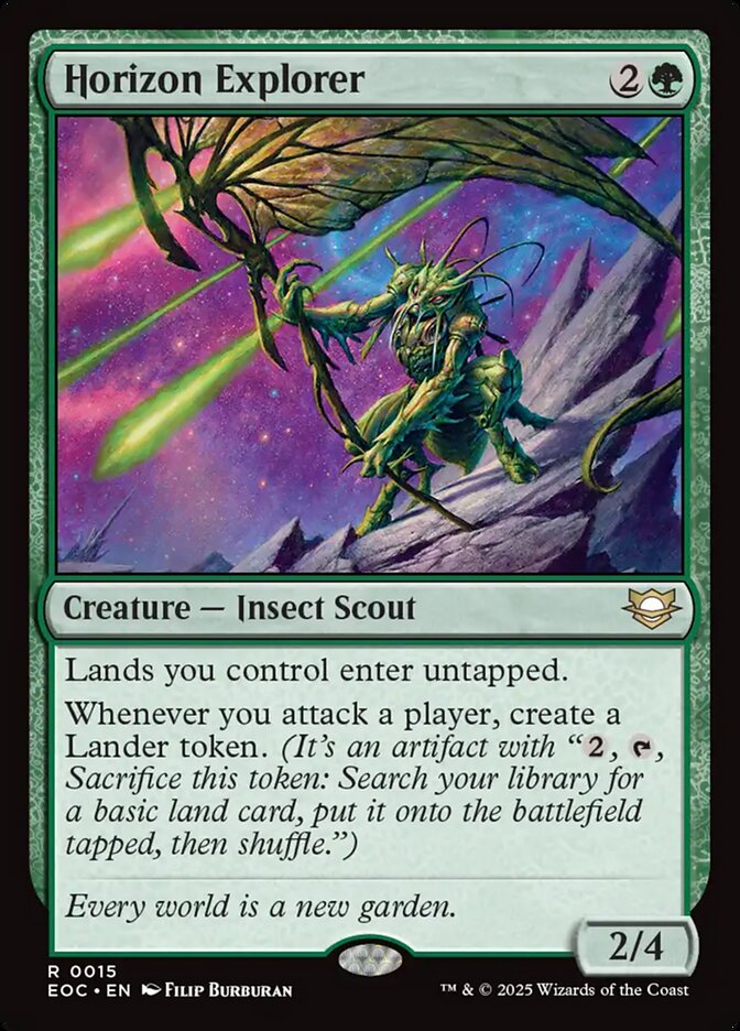 Horizon Explorer, Edge of Eternities Commander · 0015