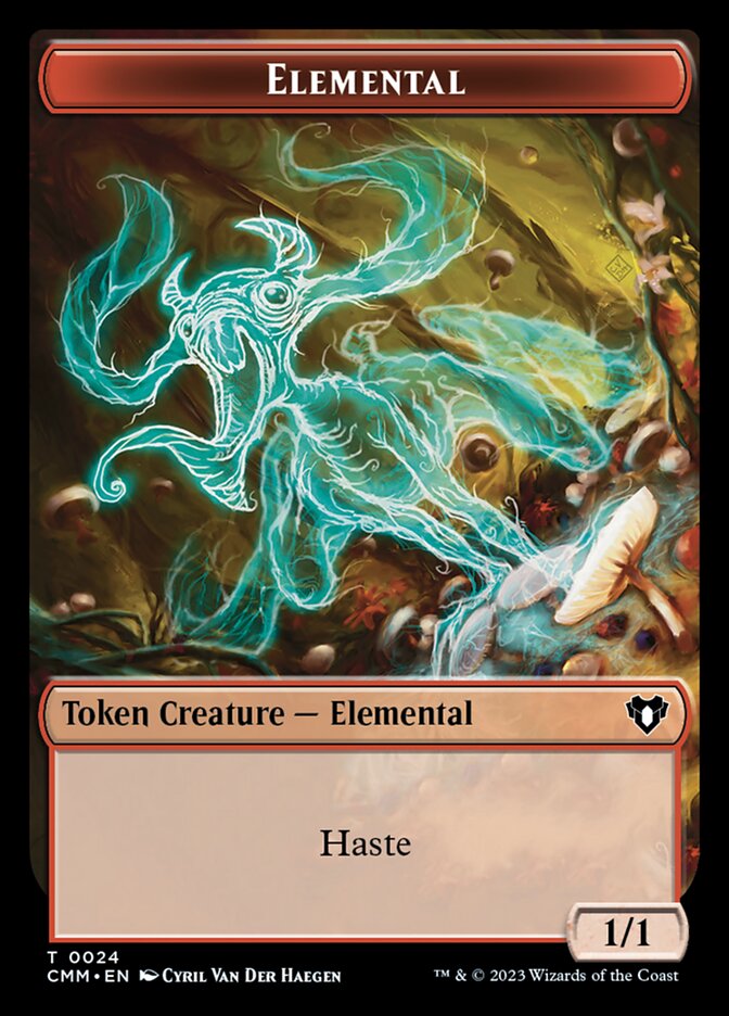 Elemental, Commander Masters Tokens · 0024