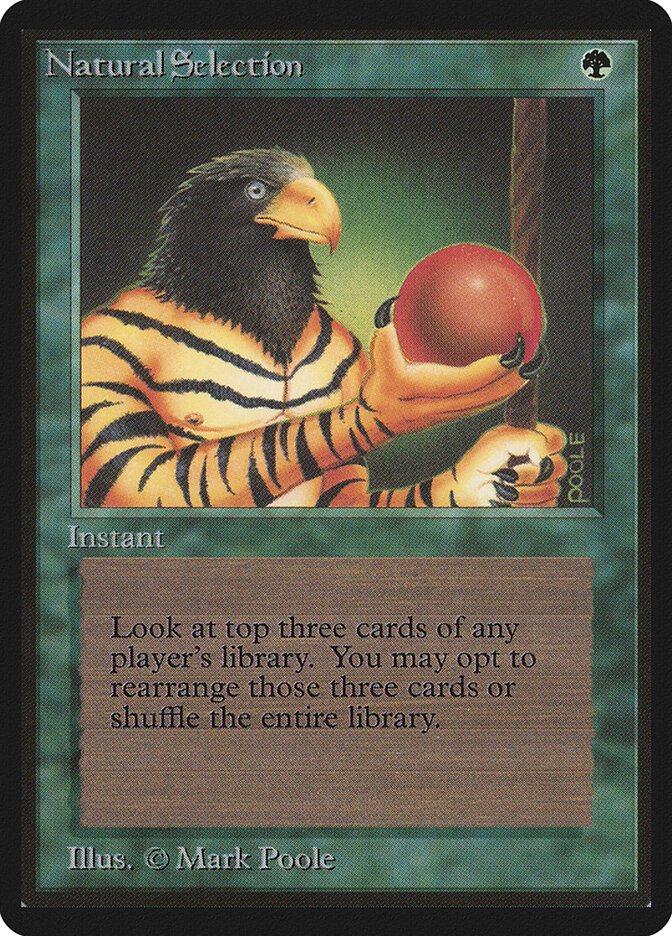 Natural Selection, Limited Edition Beta · 213