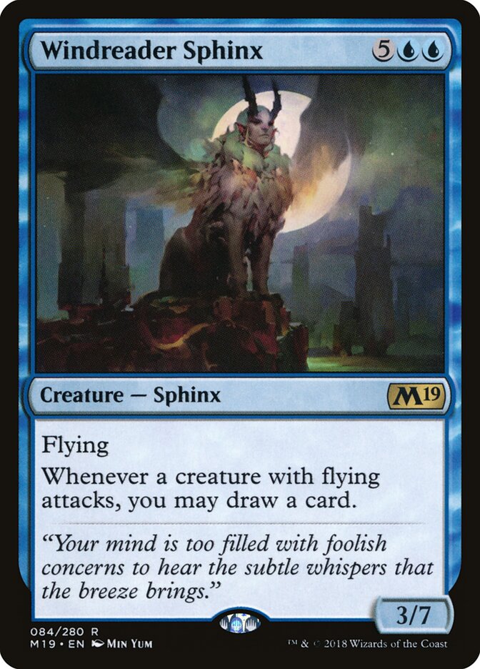 Windreader Sphinx, Core Set 2019 · 084/280