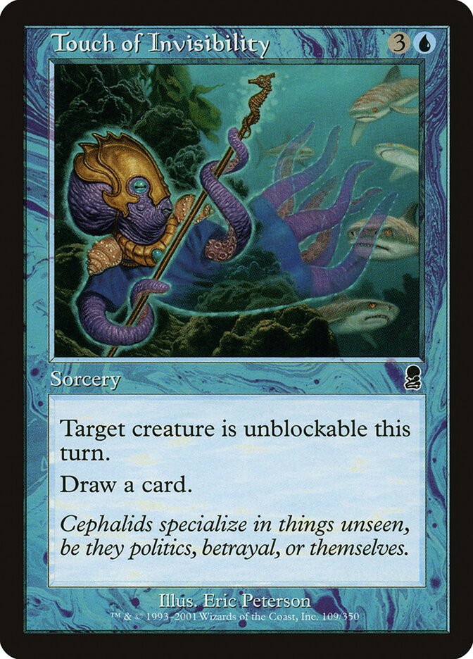 Touch of Invisibility, Odyssey · 109/350