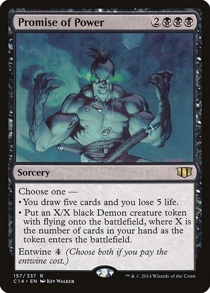 Promise of Power, Commander 2014 · 157/337