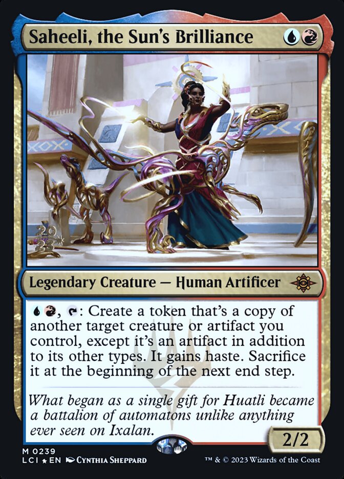 Saheeli, the Sun's Brilliance, The Lost Caverns of Ixalan Promos · 0239