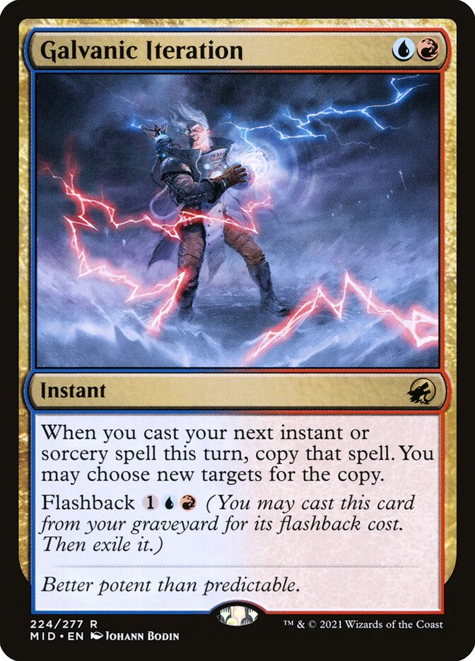 Galvanic Iteration, Innistrad: Midnight Hunt · 224/277