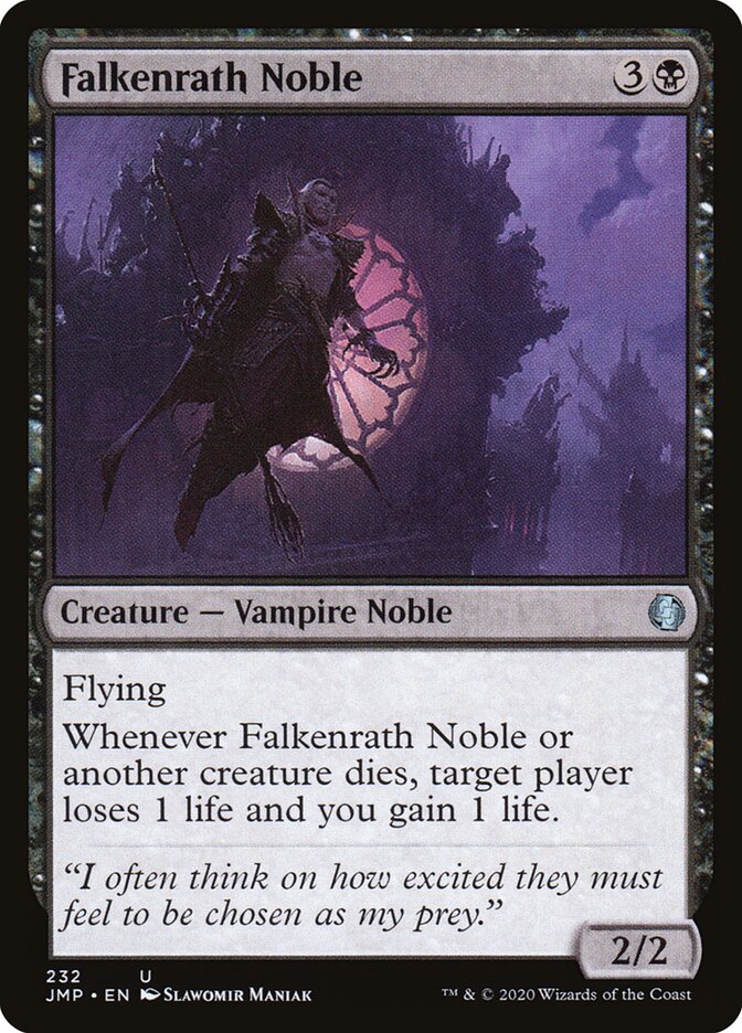 Falkenrath Noble, Jumpstart · 232