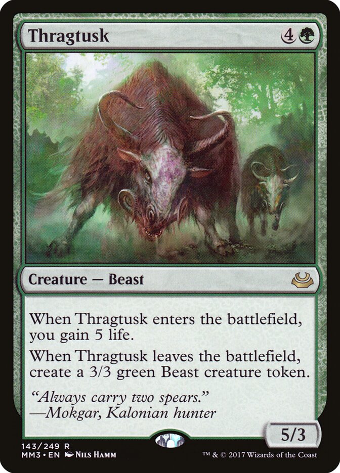 Thragtusk, Modern Masters 2017 · 143/249