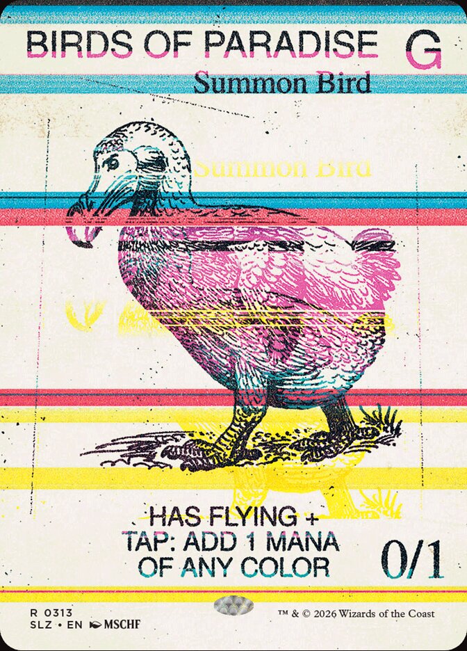 Birds of Paradise, The Zeta Set · 0313