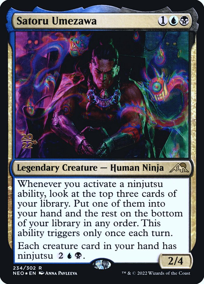 Satoru Umezawa, Kamigawa: Neon Dynasty Promos · 234/302