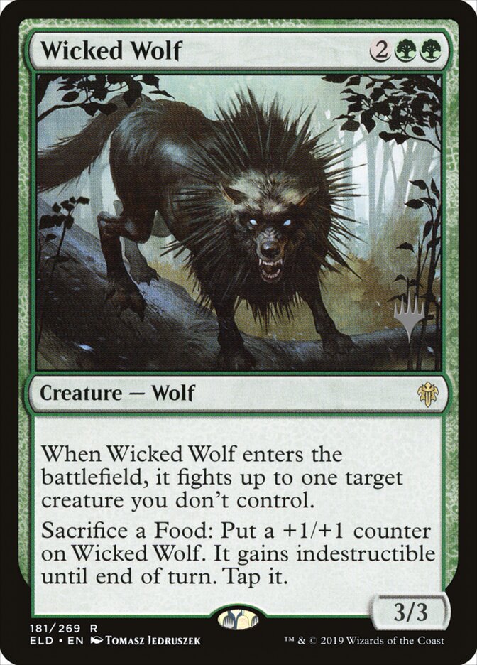 Wicked Wolf, Throne of Eldraine Promos · 181/269