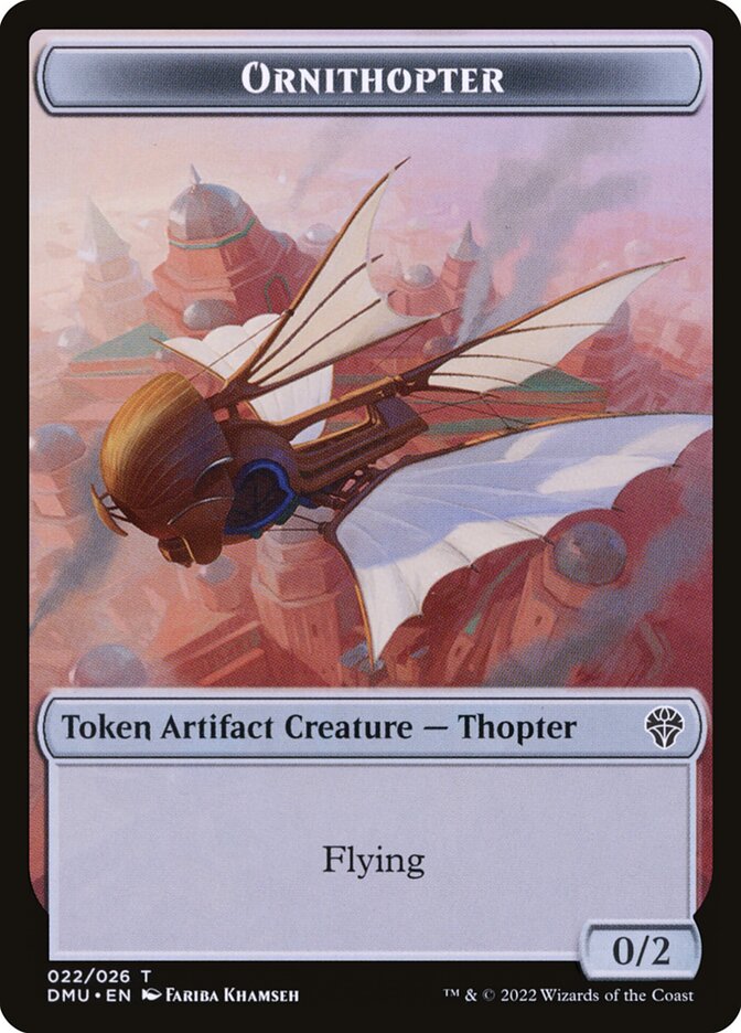 Ornithopter, Dominaria United Tokens · 022