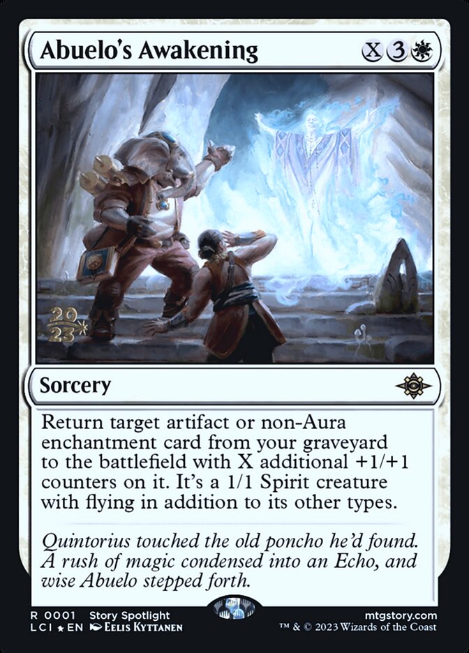 Abuelo's Awakening, The Lost Caverns of Ixalan Promos · 0001