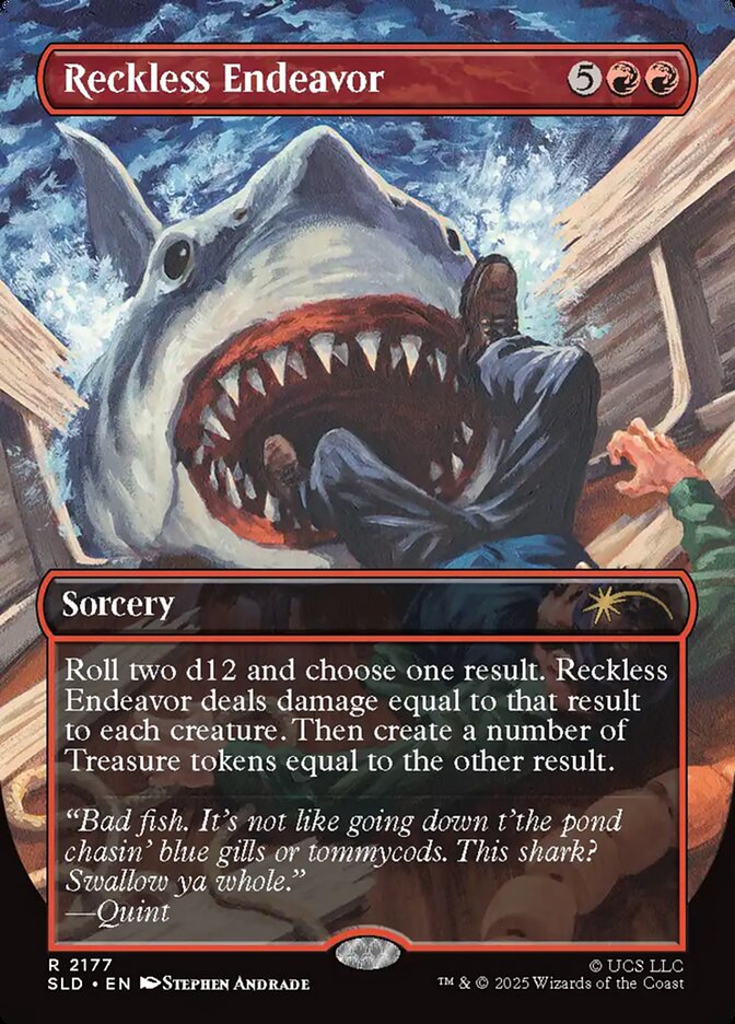 Reckless Endeavor, Secret Lair Drop · 2177