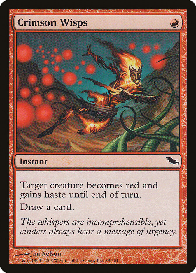 Crimson Wisps, Shadowmoor · 88/301