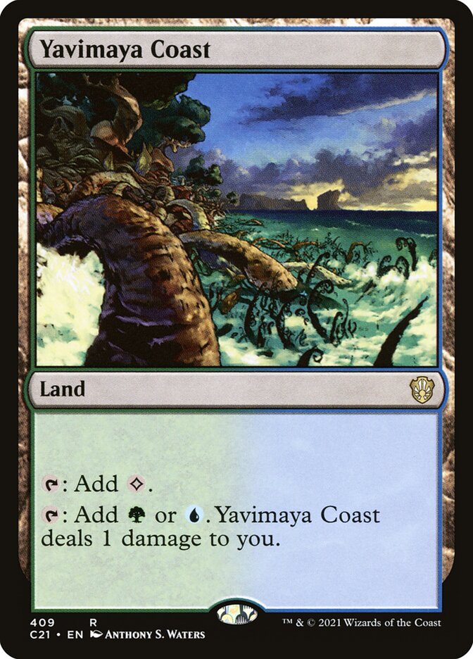 Yavimaya Coast, Commander 2021 · 409