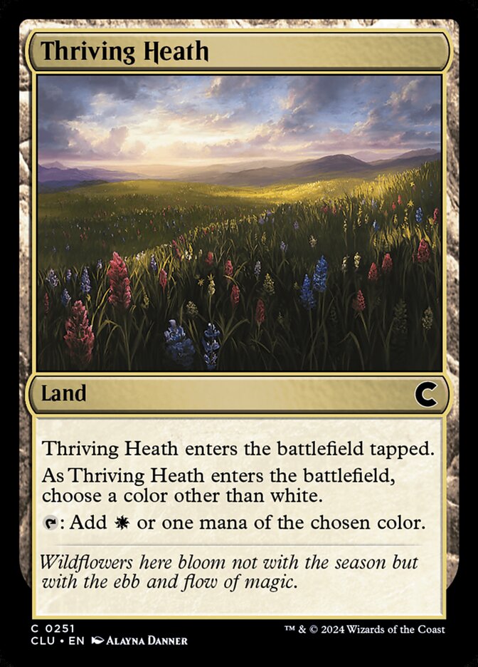 Thriving Heath, Ravnica: Clue Edition · 0251