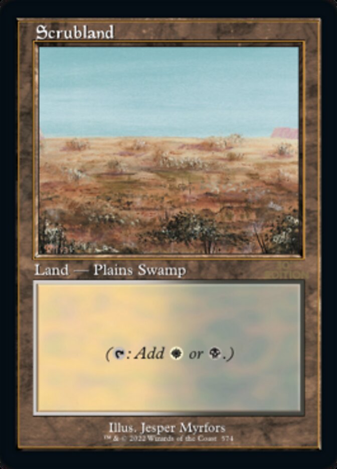Scrubland, 30th Anniversary Edition · 574/594