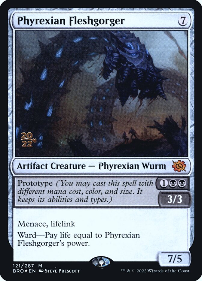 Phyrexian Fleshgorger, The Brothers' War Promos · 121/287