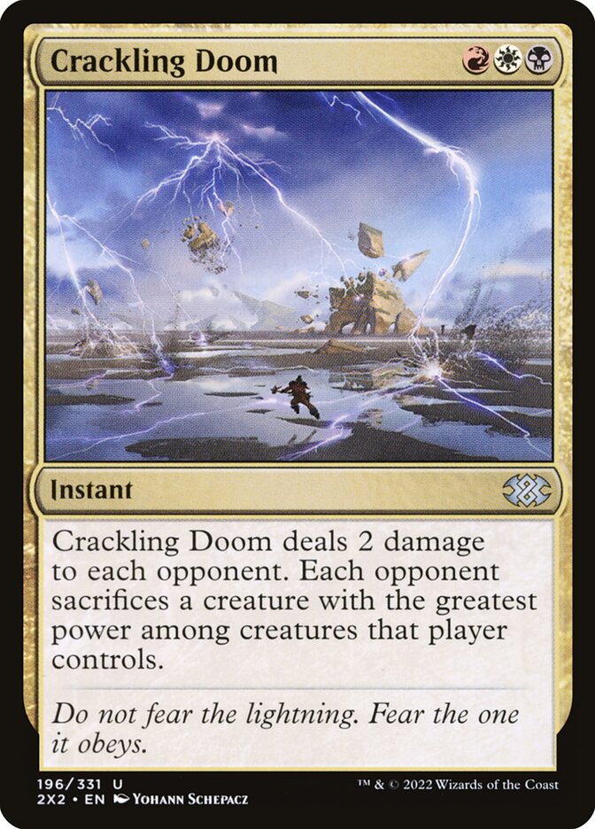 Crackling Doom, Double Masters 2022 · 196/331