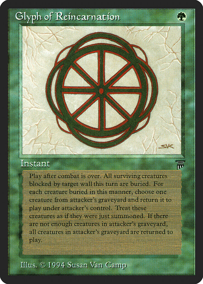 Glyph of Reincarnation, Legends · 189