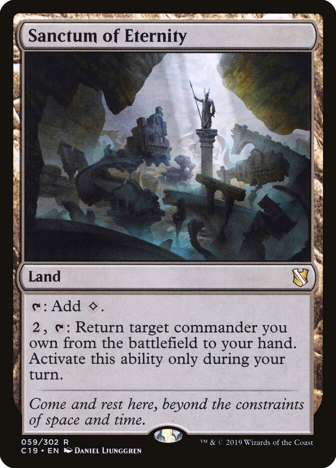 Sanctum of Eternity, Commander 2019 · 059/302