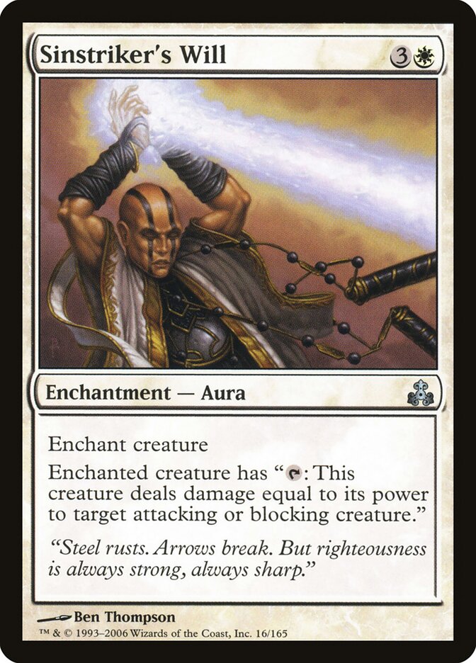 Sinstriker's Will, Guildpact · 16/165