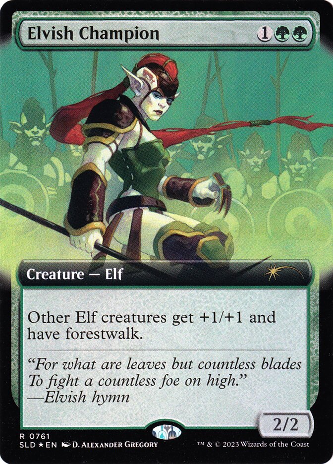 Elvish Champion, Secret Lair Drop · 761
