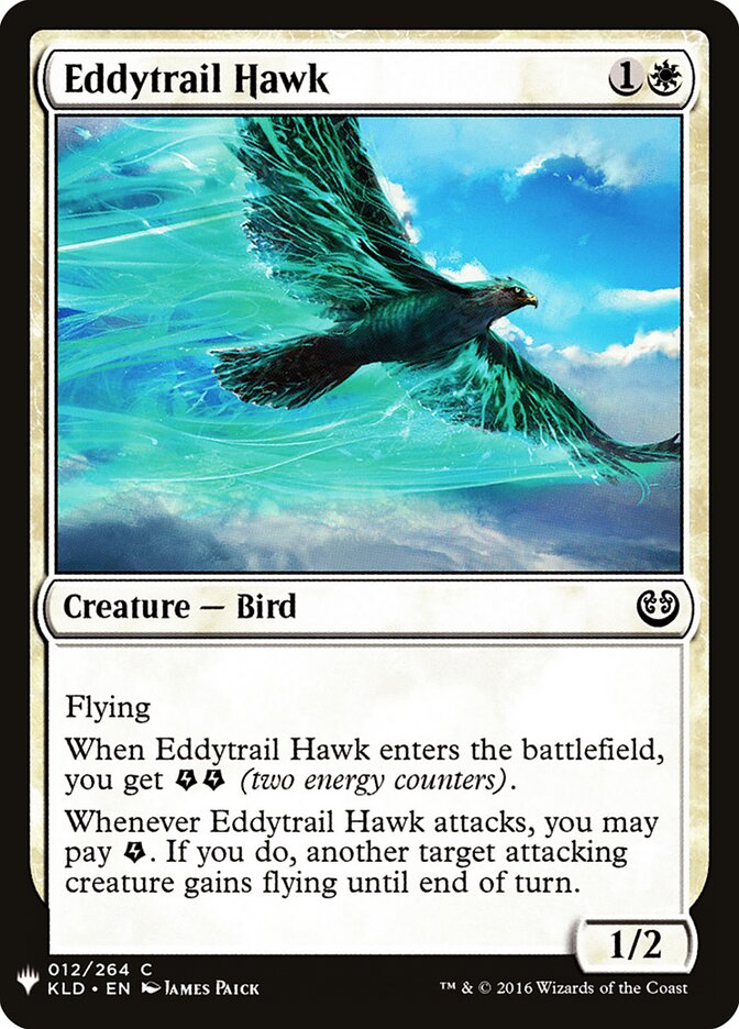 Eddytrail Hawk, The List · kld-12