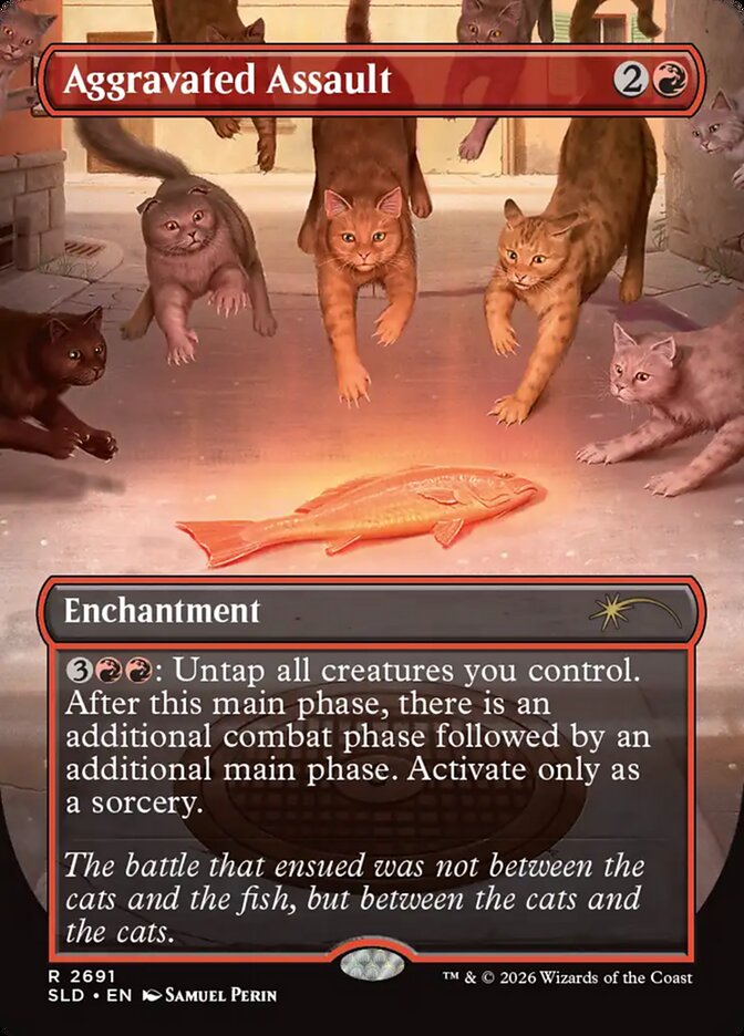 Aggravated Assault, Secret Lair Drop · 2691