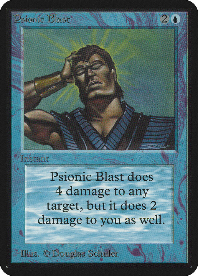Psionic Blast, Limited Edition Alpha · 74