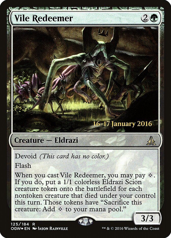 Vile Redeemer, Oath of the Gatewatch Promos · 125/184