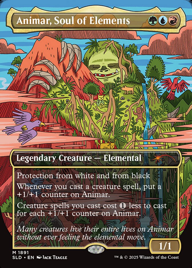 Animar, Soul of Elements, Secret Lair Drop · 1891
