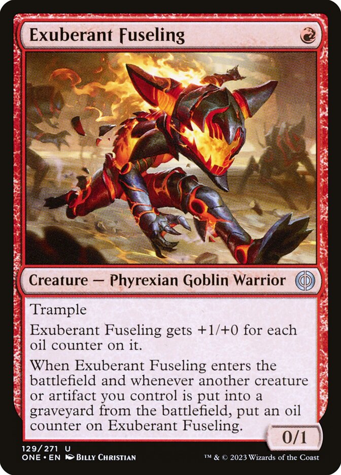 Exuberant Fuseling, Phyrexia: All Will Be One · 129/271