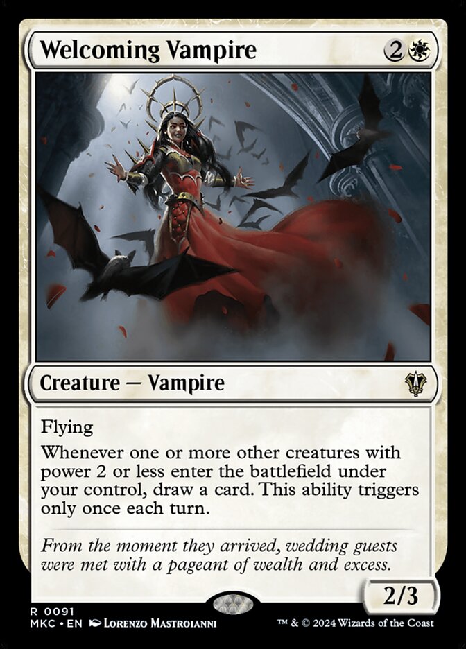 Welcoming Vampire, Murders at Karlov Manor Commander · 0091