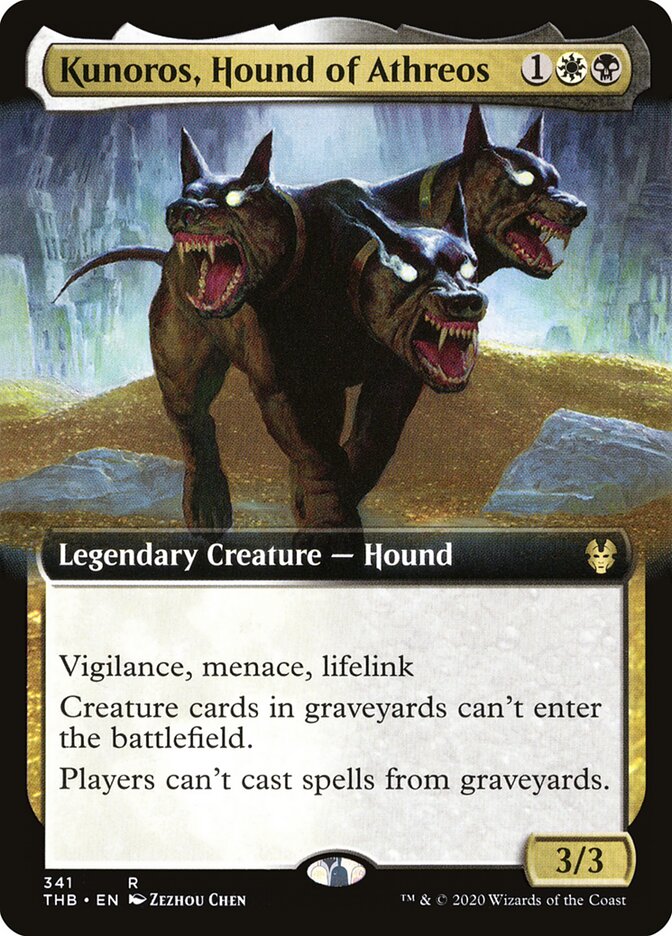 Kunoros, Hound of Athreos, Theros Beyond Death · 341